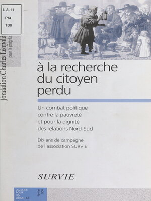 cover image of À la recherche du citoyen perdu